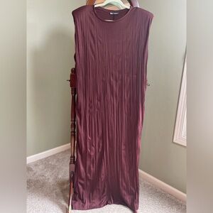 Zara Deep Red Dress